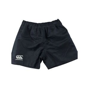 NWOT Canterbury Boys‎ Rugby Shorts Size 12 Black Junior Professional New Zealand